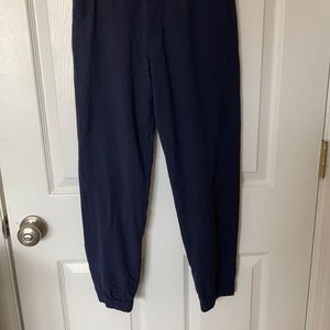 Dark Blue Uniqlo winter joggers